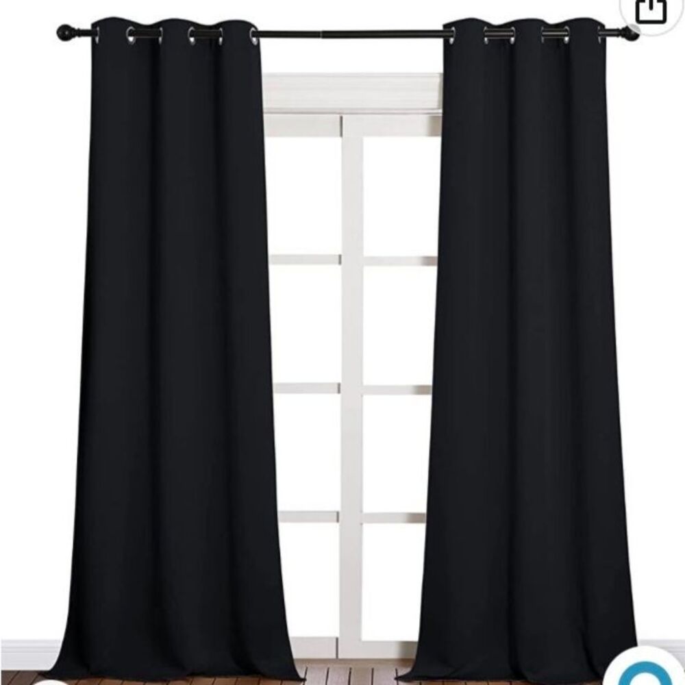 NICETOWN Black Out Curtain Panels -Home Decoration Thermal Insulated
